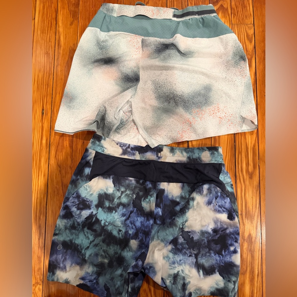 SET of Tie-Dye Lululemon Men’s M Shorts